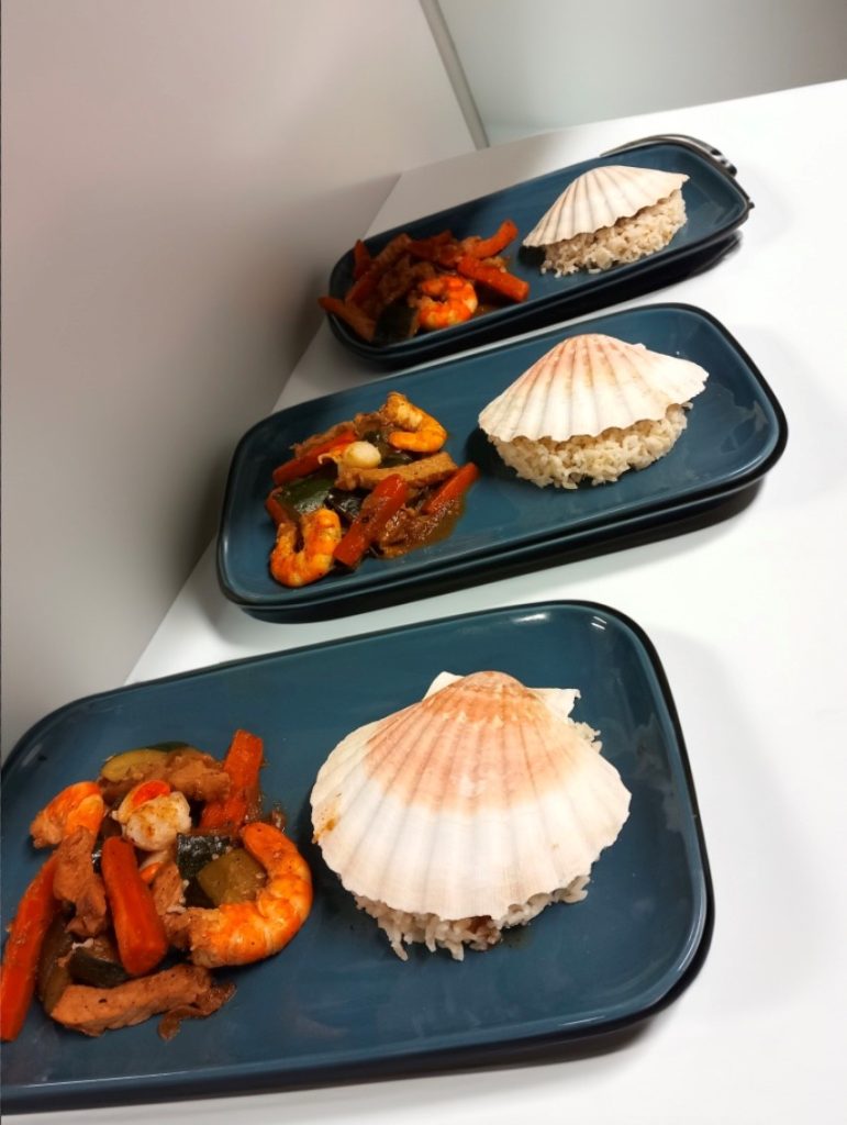 Plat terre et mer ; Aqua Terra
