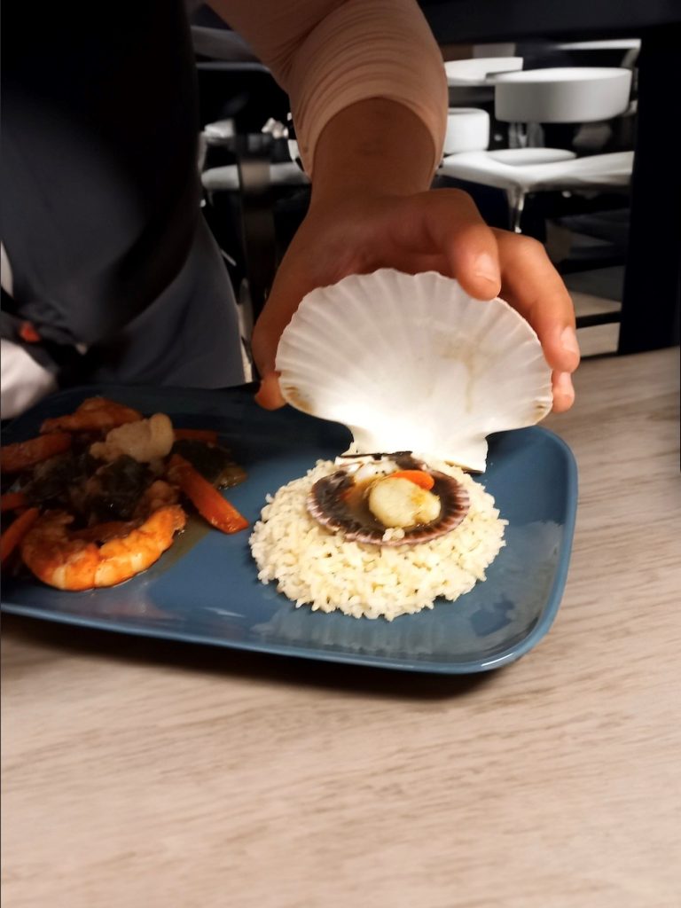Le plat préparé par les participant